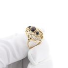 Image 11 of Gold ring with garnet stones | Vintage