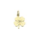 Image 1 of Gold pendant of a four-leaf clover