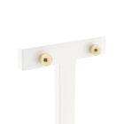 Image 3 of Gold stud earrings | Ball