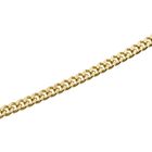 Image 3 of Gold gourmet link chain | 45 cm