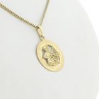 Image 7 of Gold Zodiac Pendant; Sagittarius