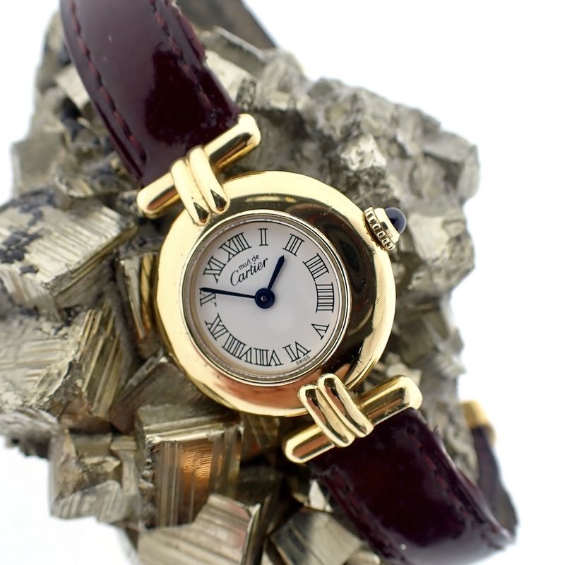Image 1 of Cartier Colisee Vermeil; Ladies watch