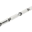 Image 3 of 18K white gold fantasy link chain; 44 cm | Chimento