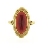 Image 3 of Gold ring with carnelian | Vintage