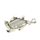 Image 3 of Silver fantasy pendant with gray agate