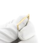 Image 9 of Two-tone gold abstract ring with diamond; 0.015 ct.