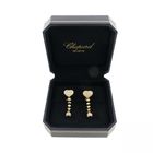 Image 13 of Chopard gold earrings with diamonds; 1.66 ct.