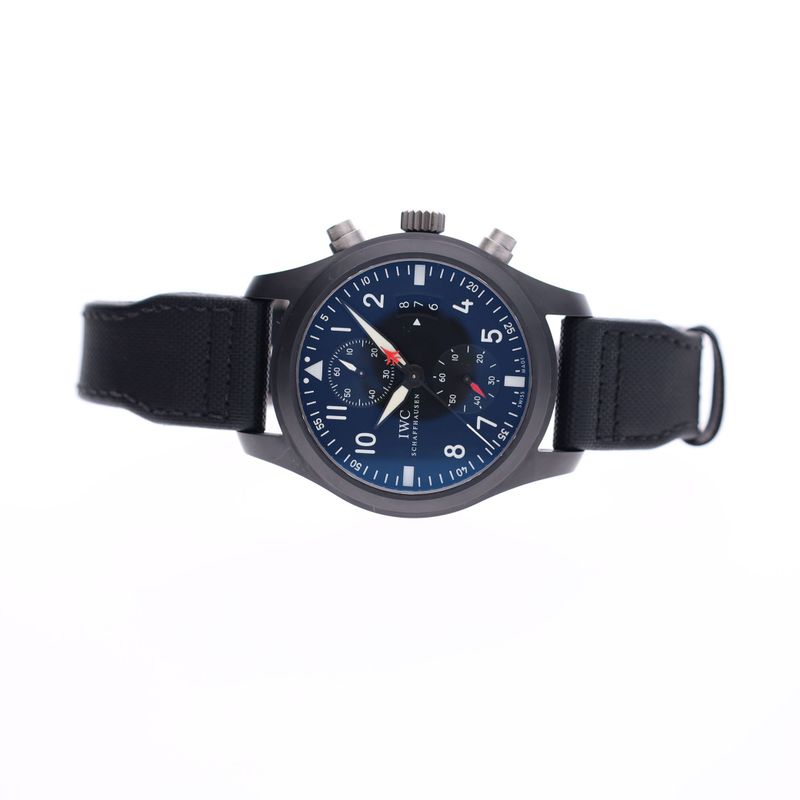 Image 17 of IWC Pilot's Watch 'Top-Gun' Chronograph IW388001; Automatic Men's Watch