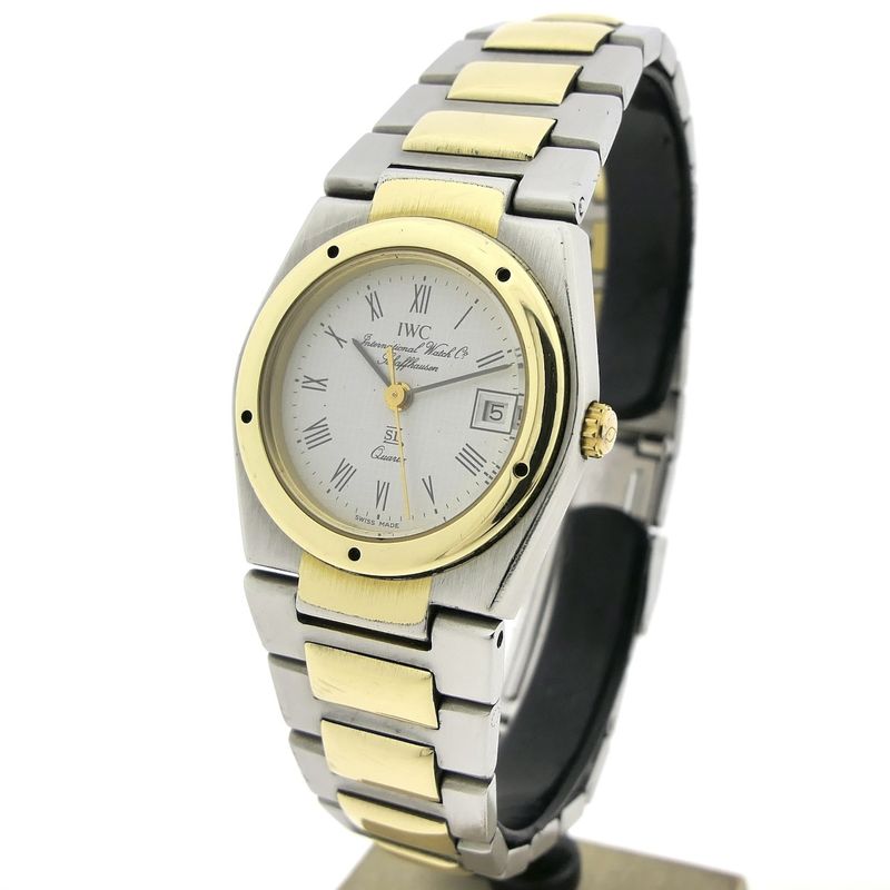 Image 2 of IWC Ingenieur SL Quartz IW4502; Vintage 18k gold/steel women's watch