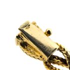 Image 8 of Golden Braided Fox Tail Link Necklace