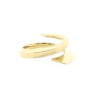 Image 5 of Solid Gold Ring with Organic Design