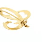 Image 5 of Gold letter brooch; letter C