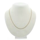 Image 1 of Gold gourmet link necklace | 43 cm