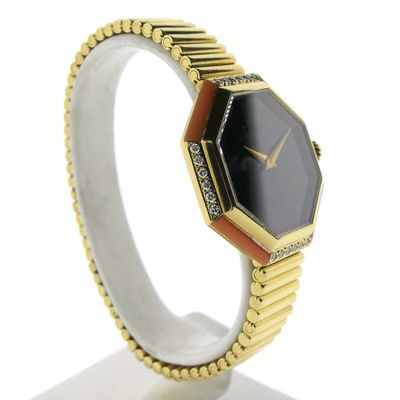 Favre Leuba 'Cocktail'; Vintage 18K yellow gold women's watch with diamonds Image 2 of Favre Leuba 'Cocktail'; Vintage 18K yellow gold women's watch with diamonds