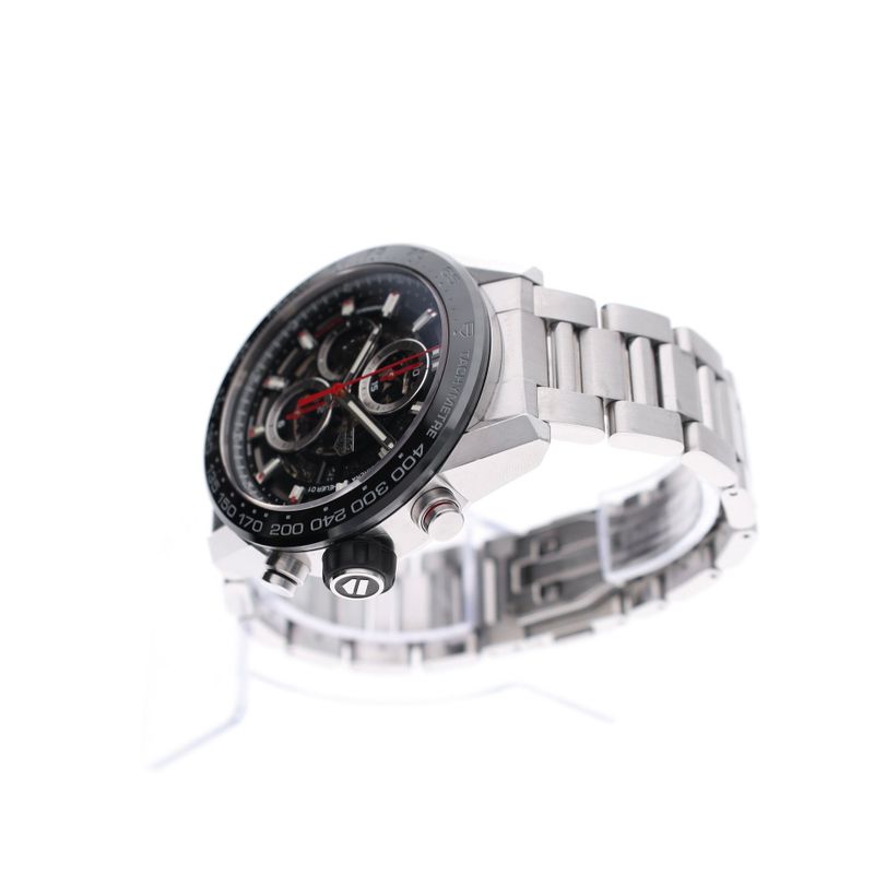 Image 10 of TAG Heuer Carrera 'Calibre 01' Chronograph CAR201U.BA0766; Automatic Men's Watch