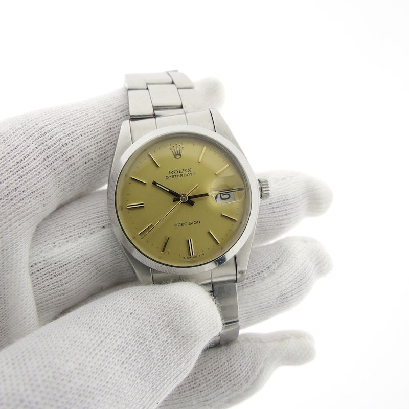 Image 9 of Rolex Oyster Precision; Vintage horloge