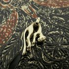 Image 2 of Gold panther pendant