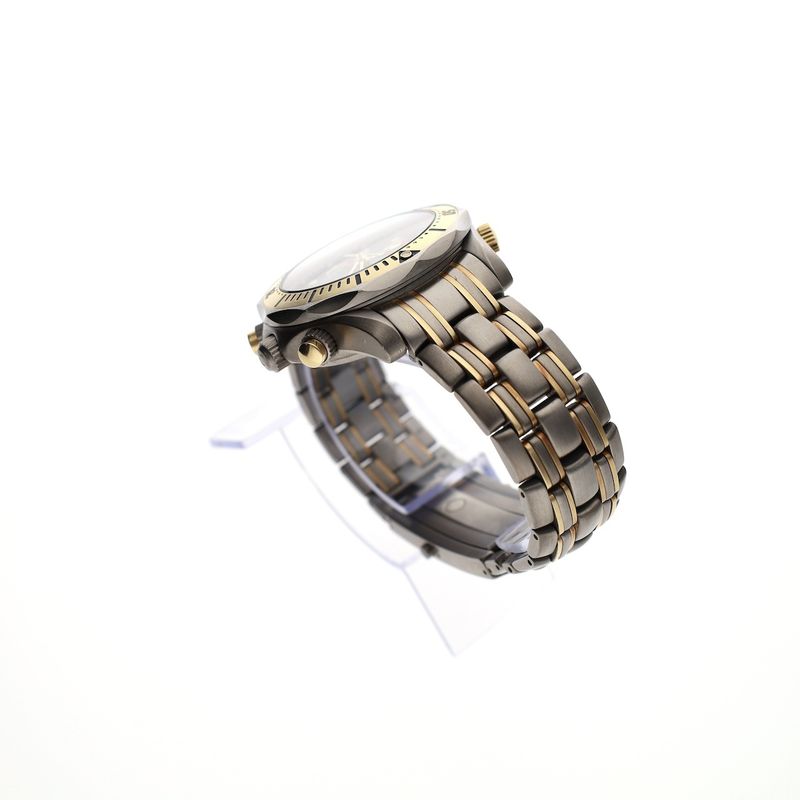 Image 10 of Omega Seamaster Chronograph 300m 2297.80.00; Yellow gold/titanium men's watch