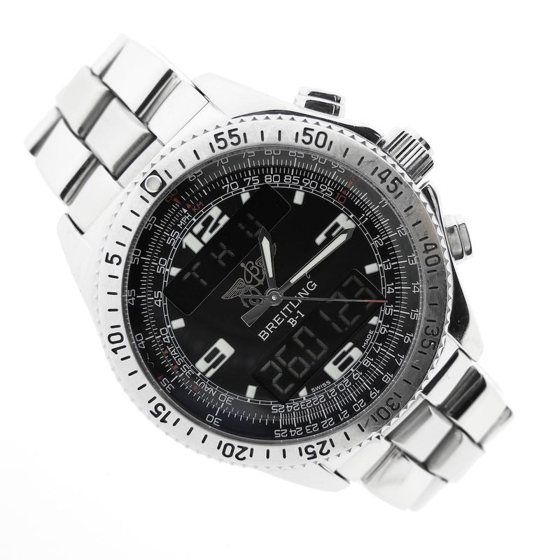 Image 5 of Breitling B-1; Men's pilot's watch