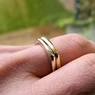 Image 8 of Two-tone gold ring