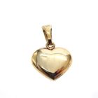 Image 5 of Gold pendant of a heart with zirconia