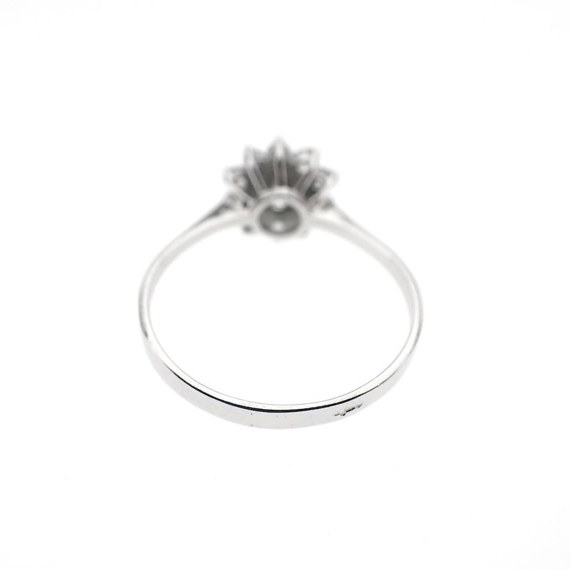 Image 5 of Silver entourage ring with zirconia