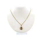 Image 5 of Vintage gold pendant with garnet