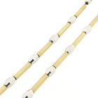 Image 8 of Midas two-tone gold bar link chain