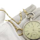 Image 2 of Vintage gold watch chain; Chatelaine (for a pocket watch) | 27.5 cm