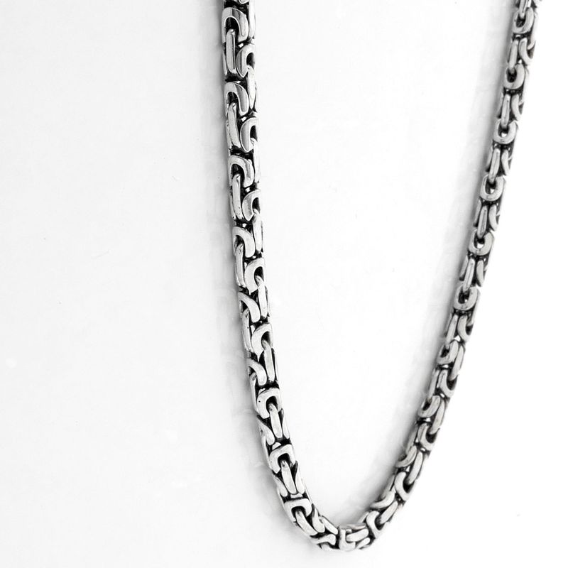 Image 6 of Silver Fantasy Link Necklace