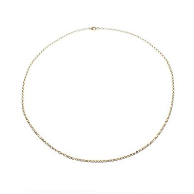 Image 1 of Golden jasseron link chain.