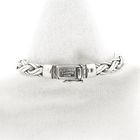 Afbeelding 1 van Zilveren Buddha to Buddha vossenstaart schakelarmband; Katja | 20 cm