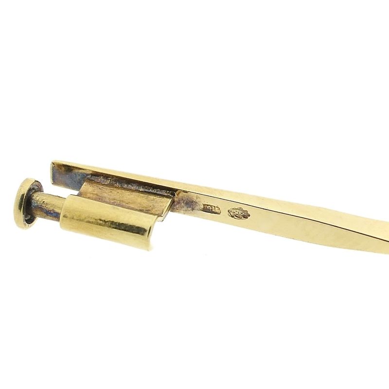 Image 8 of Gold brooch with diamond