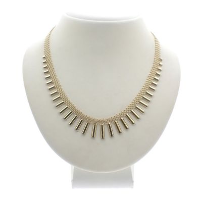 Image 1 of Vintage gold chain fantasy link | 45 cm