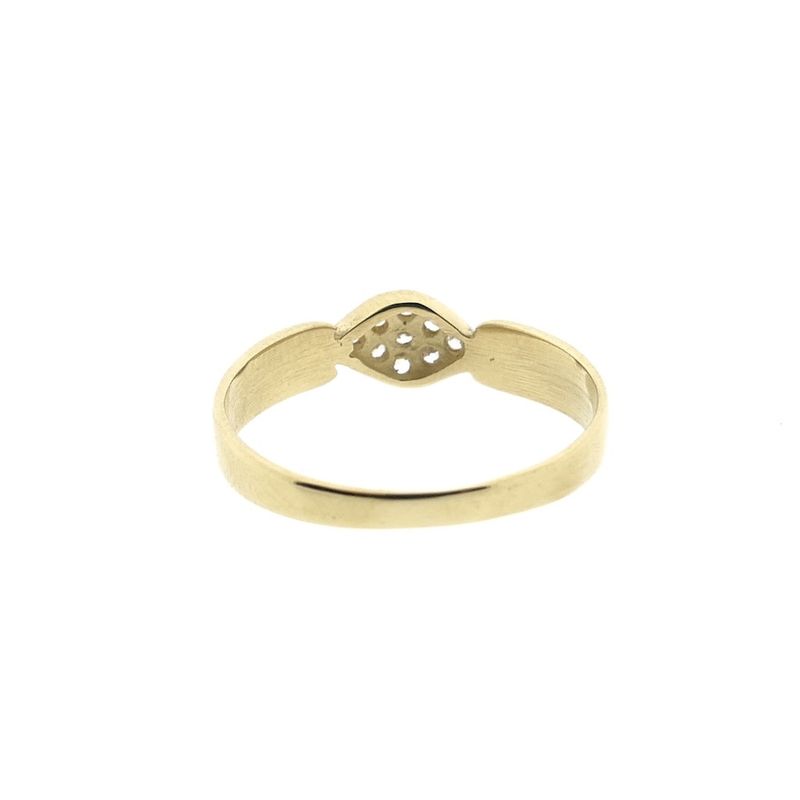 Image 4 of Gold fantasy ring with zirconia