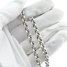 Image 5 of Silver jasseron link chain