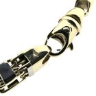 Image 4 of Two-tone gold magnum link bracelet