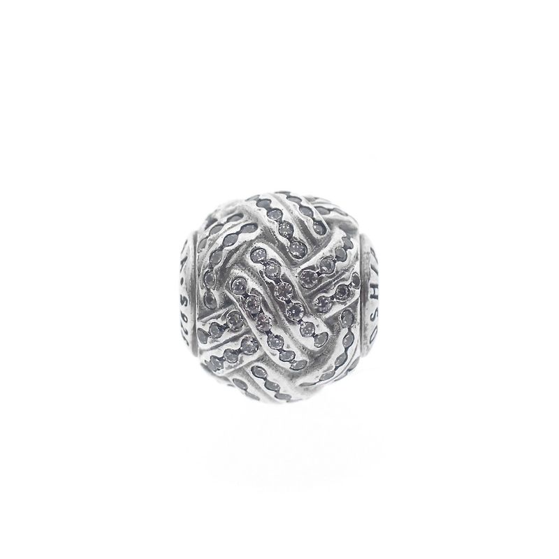 Image 1 of Pandora Essence charm; Silver; Friendship
