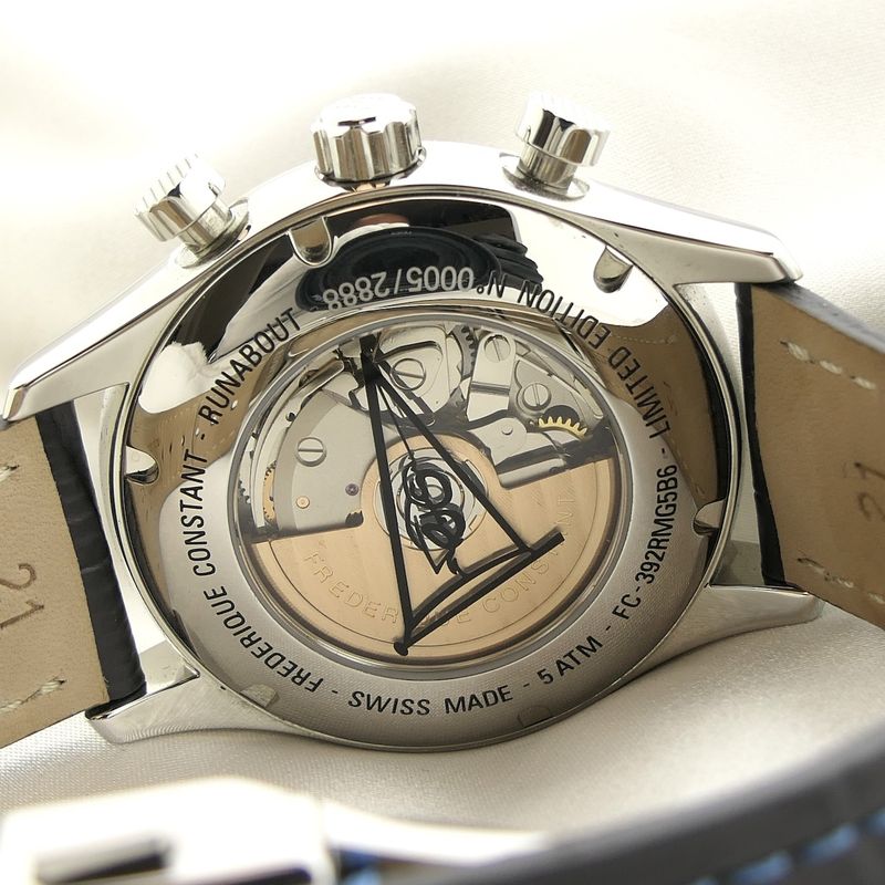 Image 13 of Frederique Constant 'Runabout' Limited Edition Chronograph; Automatic men's watch