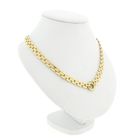 Image 3 of Golden Bismarck link necklace | 42 cm