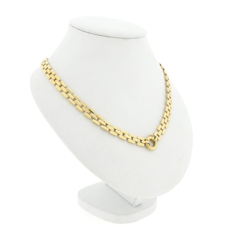 Image 3 of Golden Bismarck link necklace | 42 cm