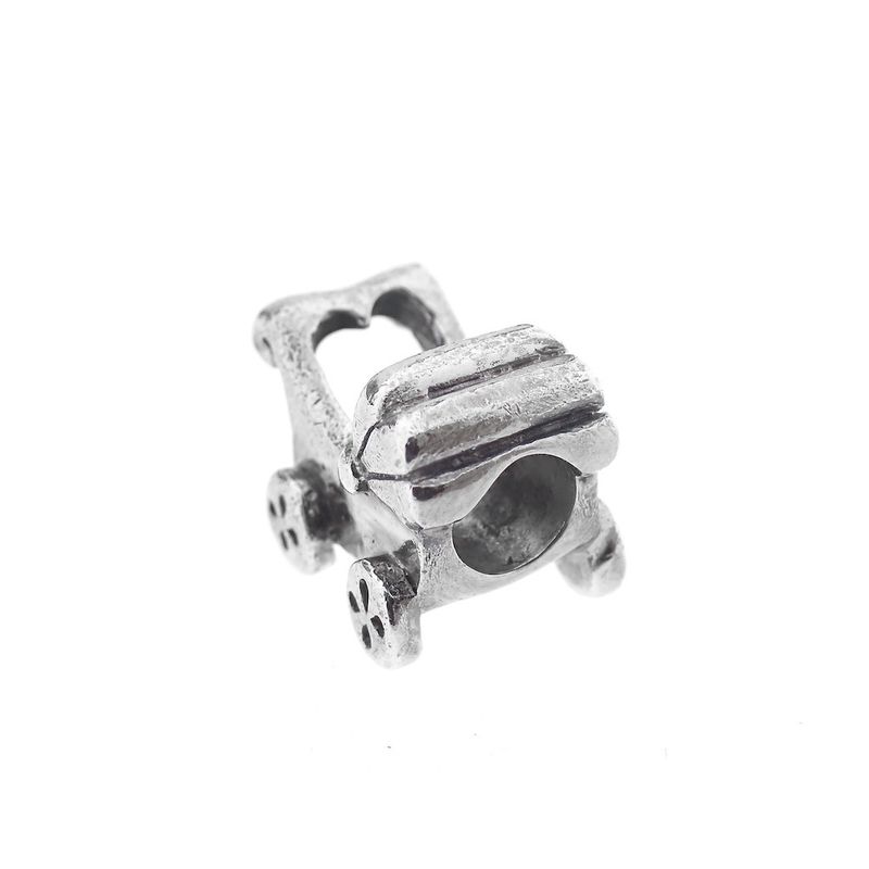 Image 1 of Pandora charm; Silver; Stroller
