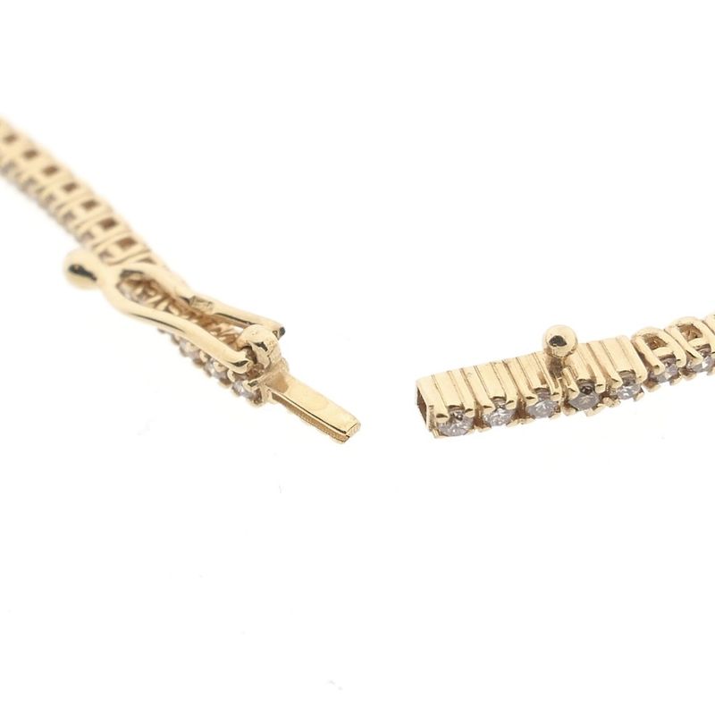 Image 5 of Rose gold bracelet with diamonds; 1.08 ct. | 18 cm