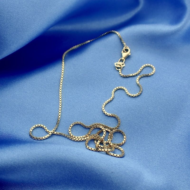 Image 4 of Gold Venetian chain | 50 cm