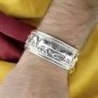 Image 4 of Silver elephant bracelet | Ø 65 mm