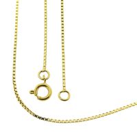 Golden Venetian link chain | 40.5 cm