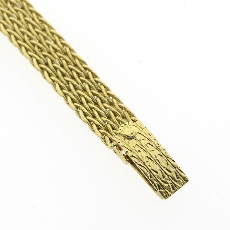 Image 12 of Rolex Precision; 18k gold ladies watch