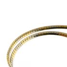 Image 10 of Two-tone gold Omega link necklace