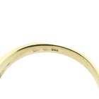 Image 8 of Gold solitaire ring with diamond; 0.04 ct.