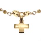 Image 6 of Pomellato bicolor solid gold necklace with fixed pendant